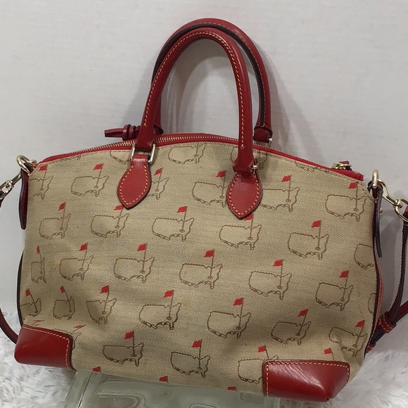 Dooney & Bourke Augusta Masters Golf vintage satchel - Picture 6 of 12